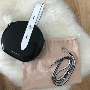 Rebecca Minkoff Kate Patent Leather Circle Bag New